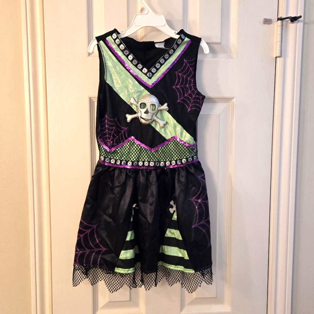 Girls Dark Fairy Halloween Costume!